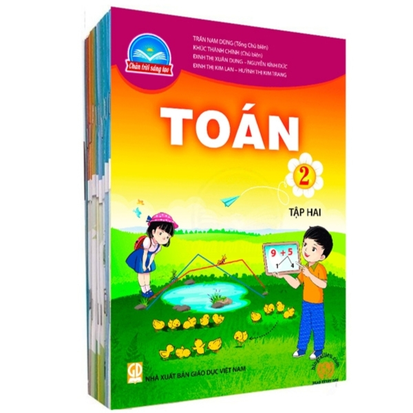 bộ sách giáo khoa bộ lớp 2 - chân trời sáng tạo - sách bài học (bộ 10 cuốn) (chuẩn)