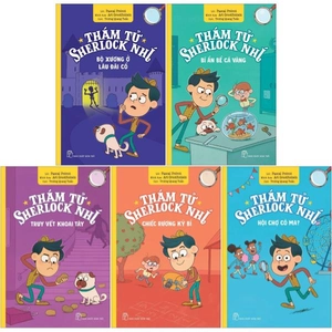 bộ sách thám tử sherlock nhí (bộ 5 cuốn)