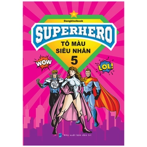 bộ superhero - tô màu siêu nhân 5