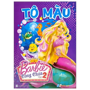 bộ tô màu barbie công chúa - tập 2