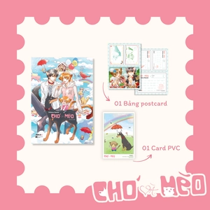 chó và mèo - tặng kèm card pvc + bảng postcard hai mặt