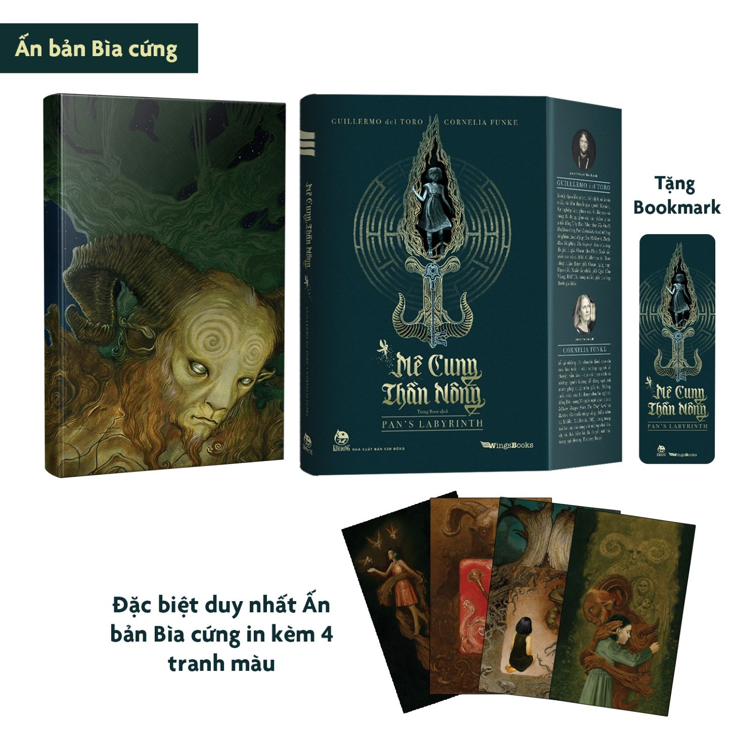 mê cung thần nông - pan's labyrinth - bìa cứng - tặng kèm bookmark